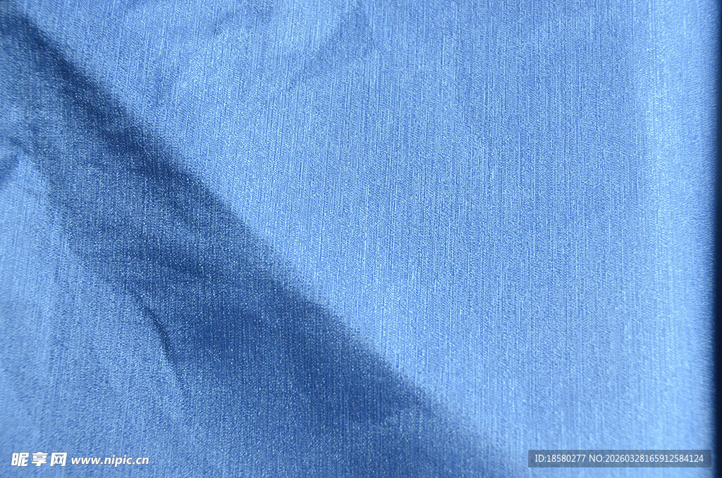 浅蓝色纹理布料特写