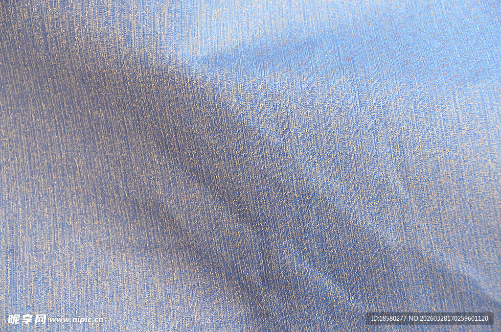 浅蓝色褶皱布料纹理