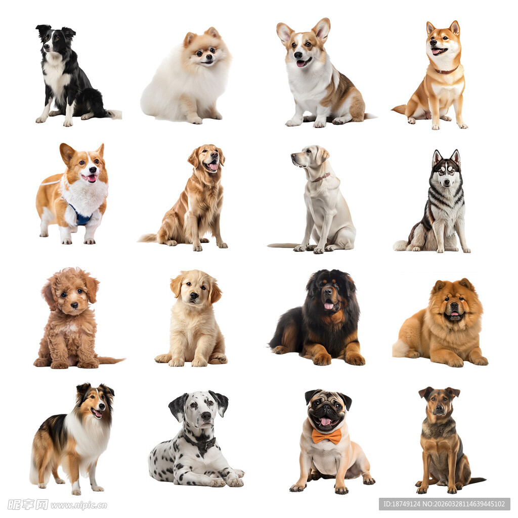 多样萌犬集合