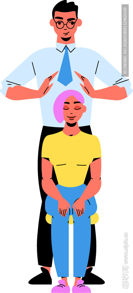 医生为患者检查身体