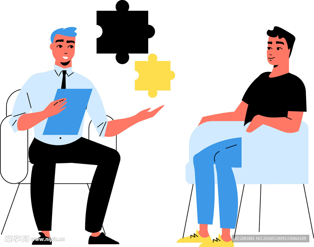 面试场景面试官与应聘者