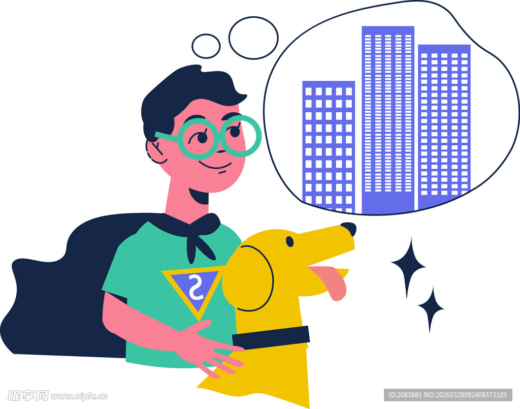 超级英雄与萌犬的城市梦想