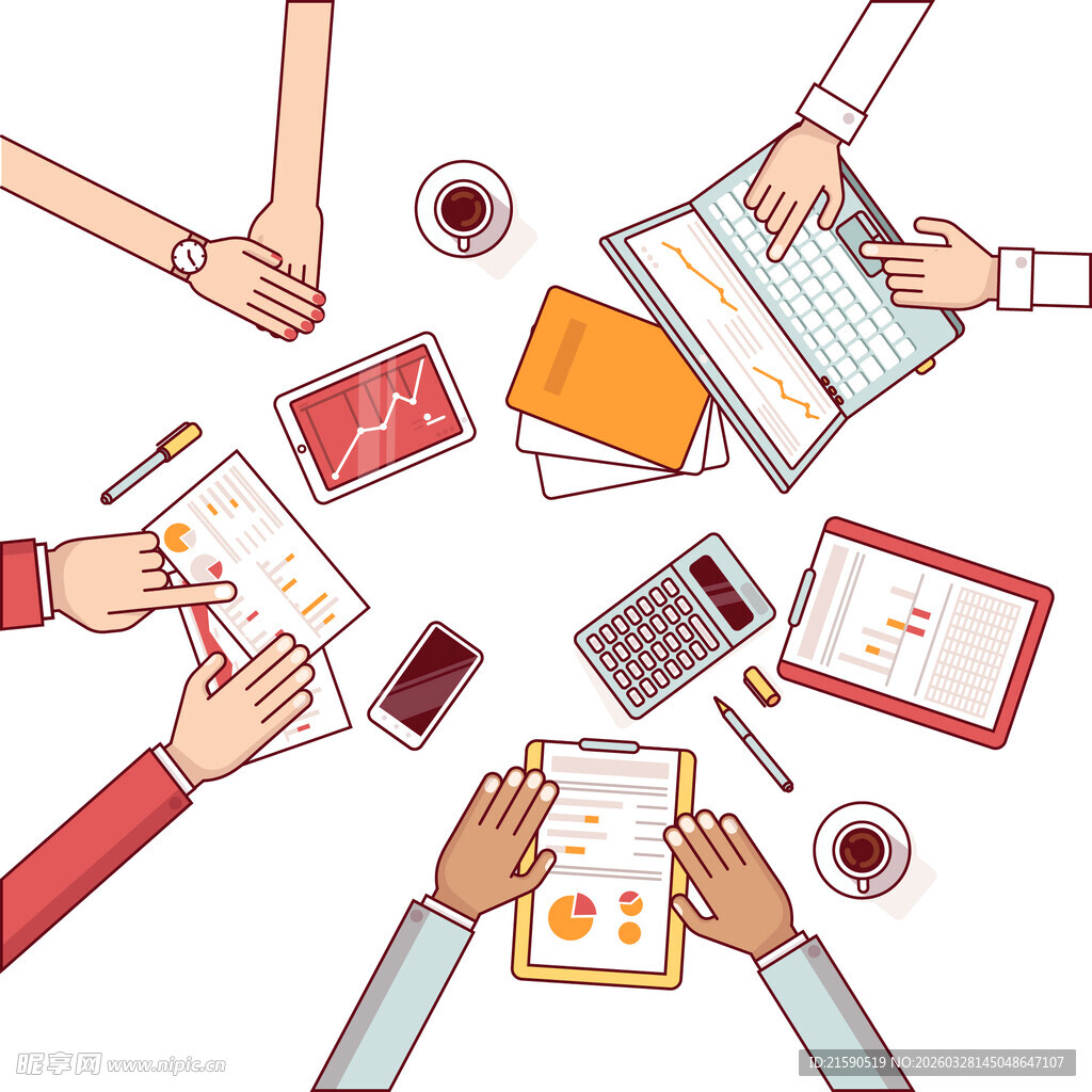 团队协作办公场景