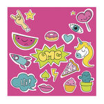 可爱卡通贴纸图案集合