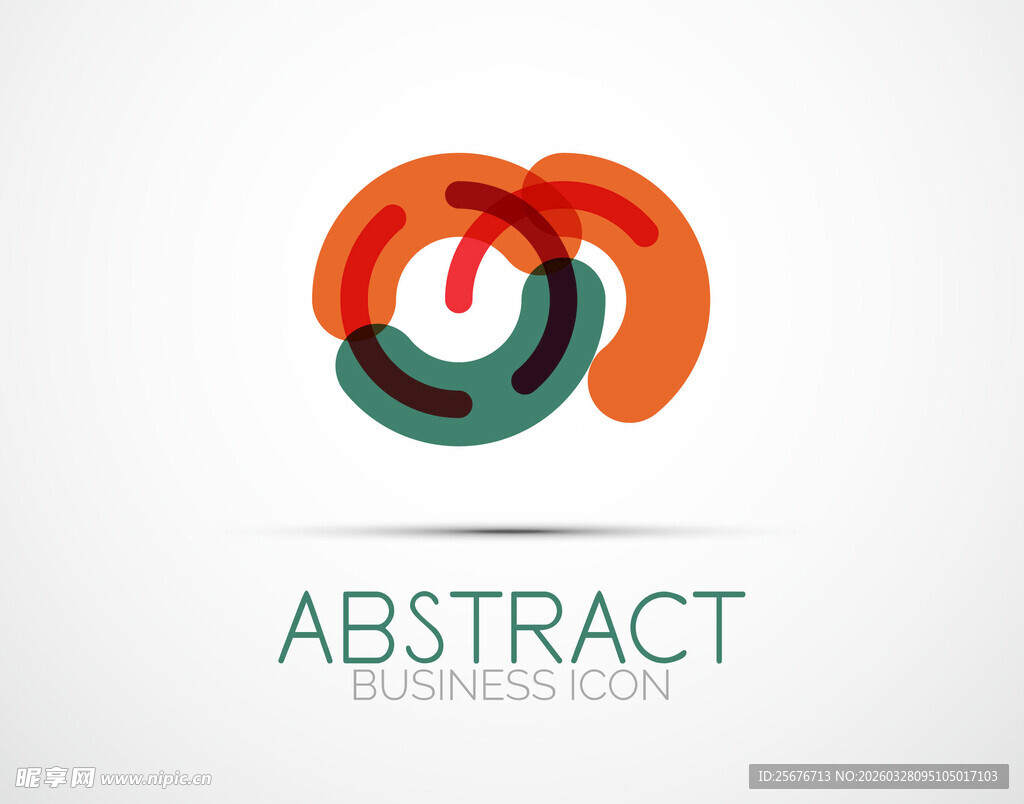 抽象环形艺术图形