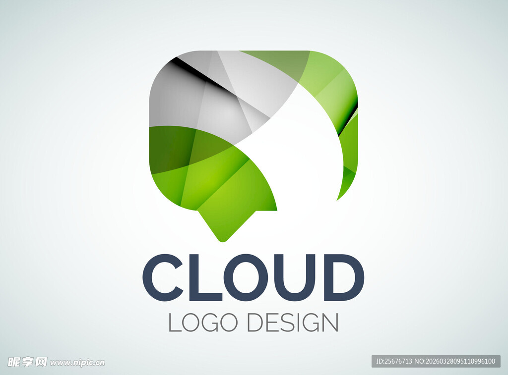 云主题标志设计