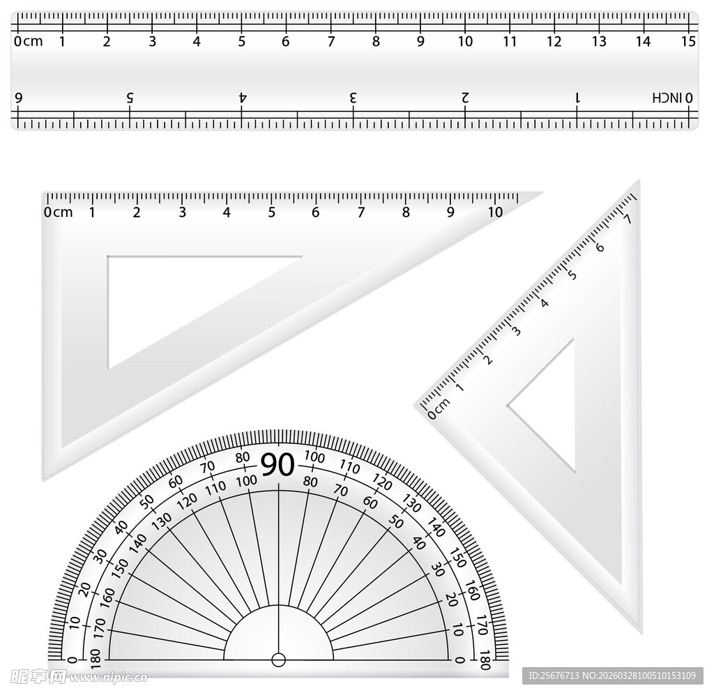 几何绘图工具套装展示