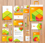 多彩几何风企业视觉设计套装