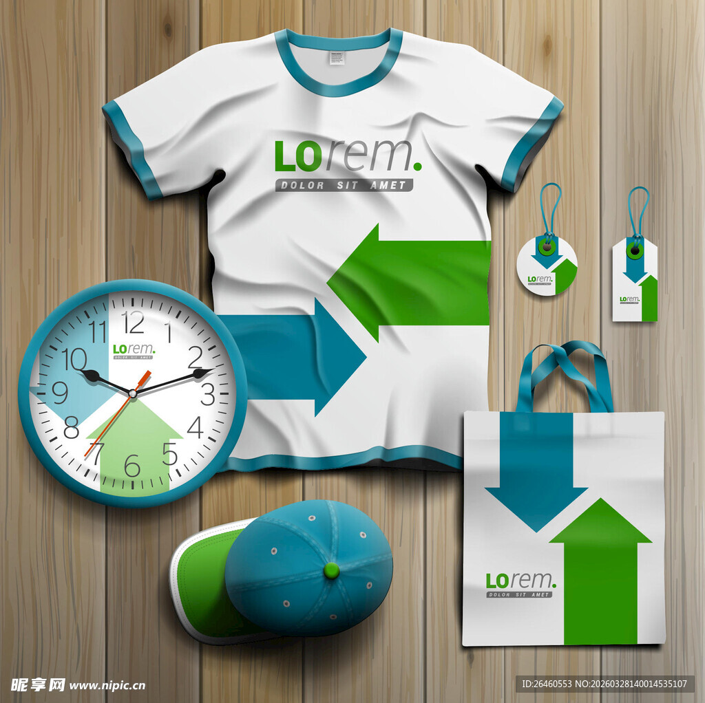 企业品牌周边产品展示