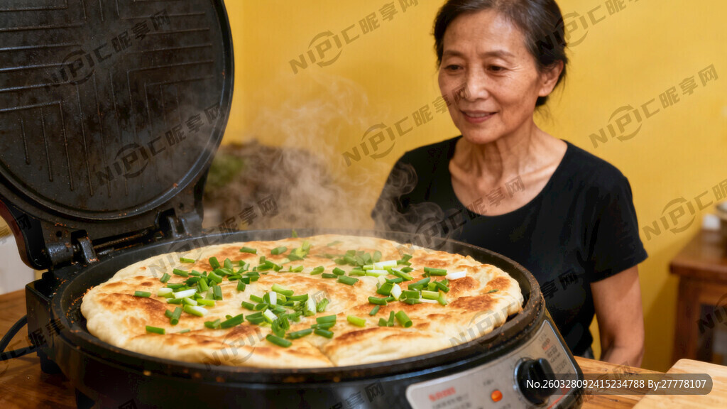 瘦 中年女性 电饼炉
