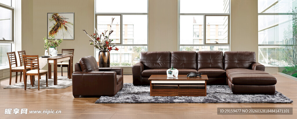 现代风格客厅沙发组合