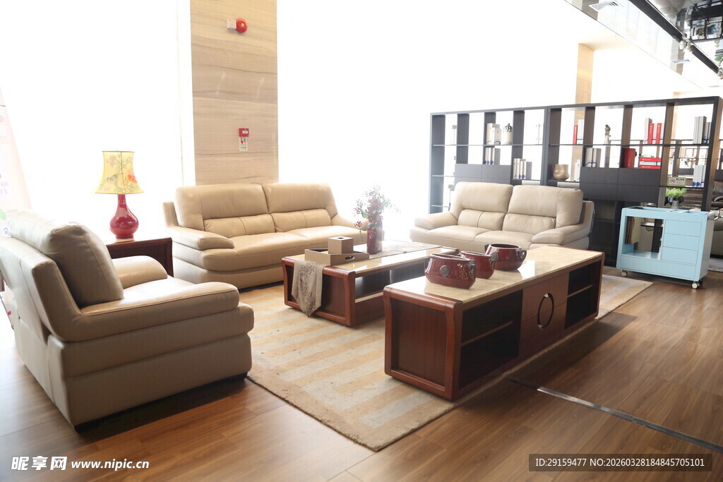 现代风格客厅家具展示