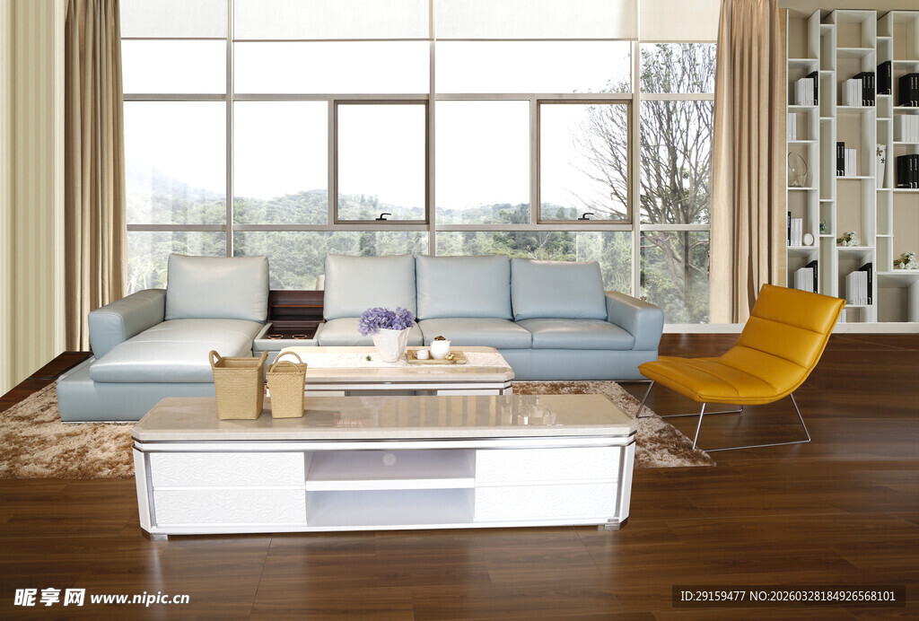 现代简约风格客厅室内设计