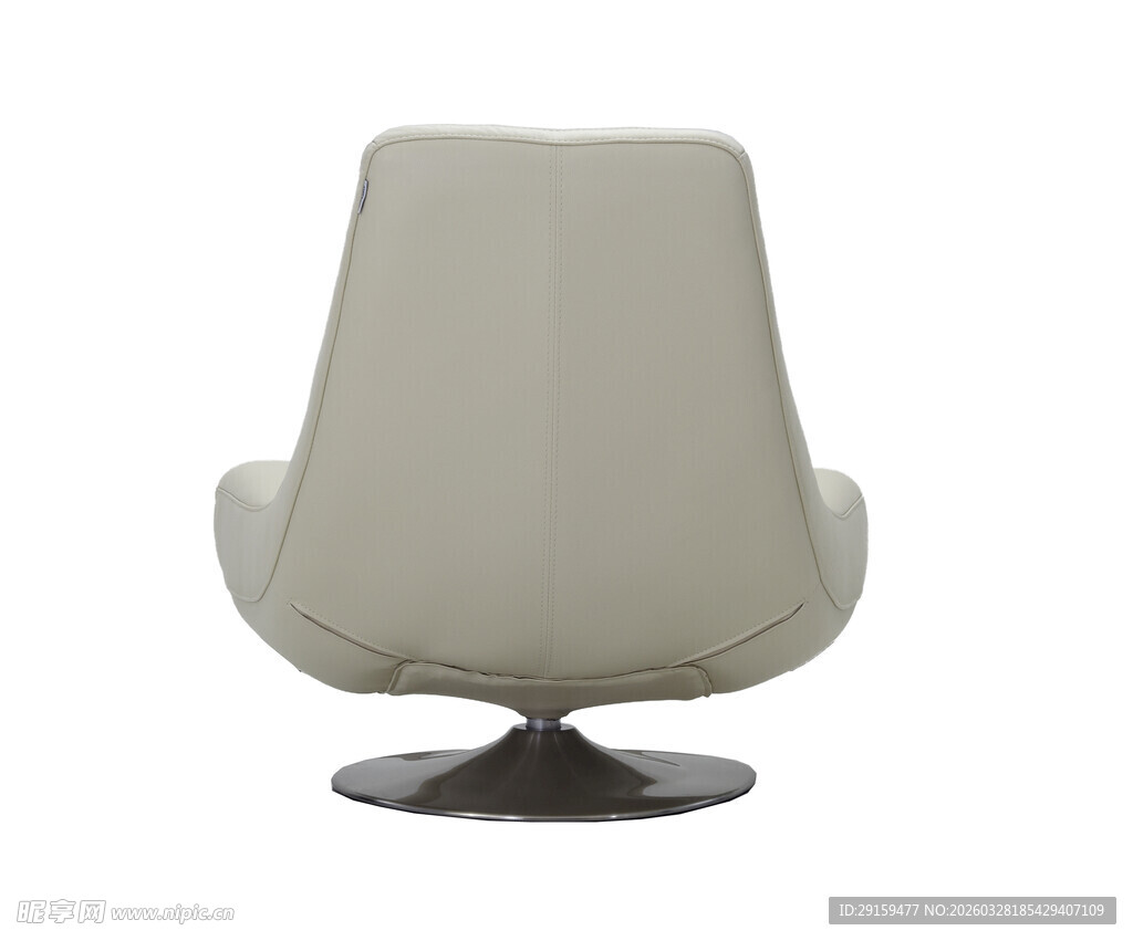 现代简约旋转单人沙发椅