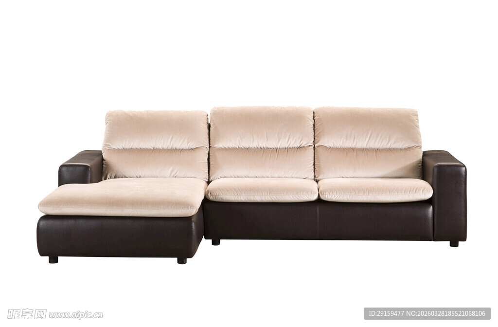 现代简约转角沙发组合