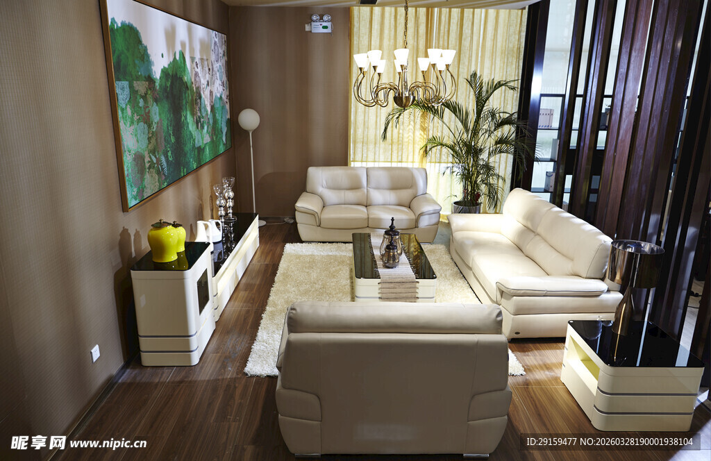 现代简约风格客厅展示