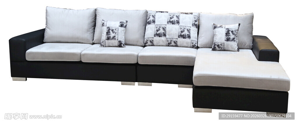 现代简约风格布艺沙发组合