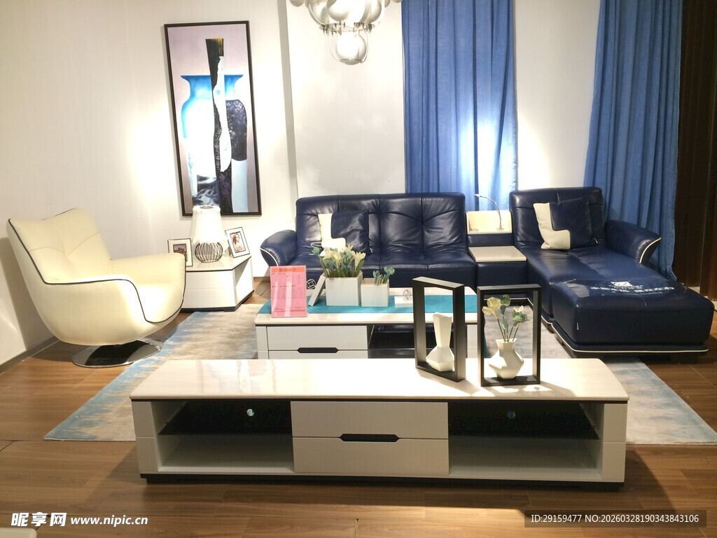 现代简约风精致客厅一角