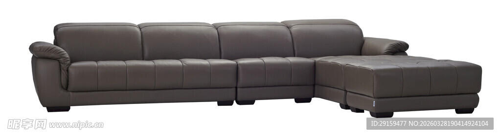 现代简约风格灰色组合沙发