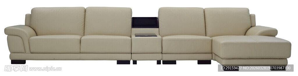 现代简约风格浅色组合沙发