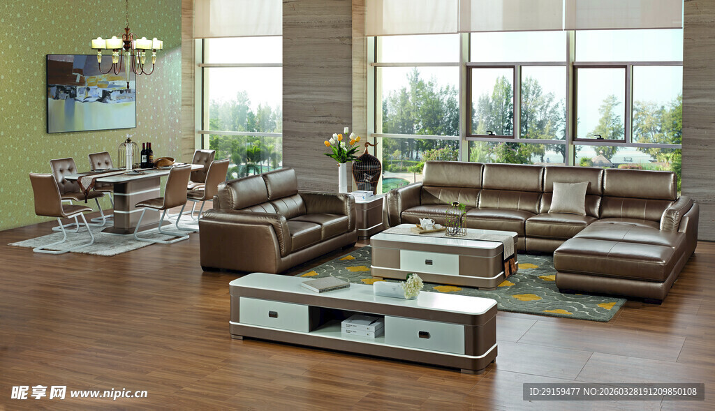 现代风格客厅家居展示