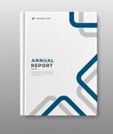 简约风年度报告封面设计