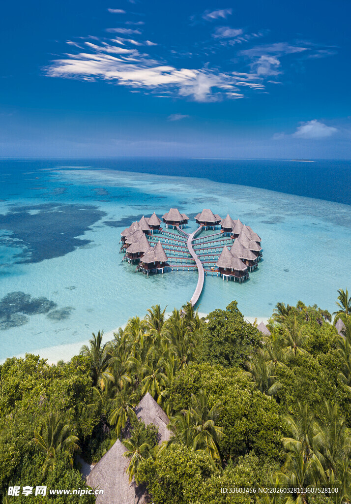 马尔代夫海岛度假美景