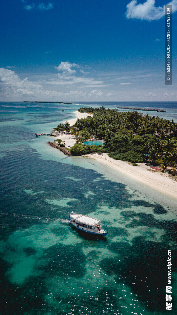 美丽海岛海景风光