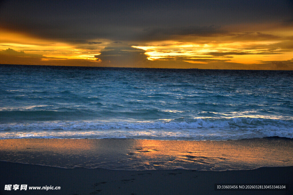 海边日落美景