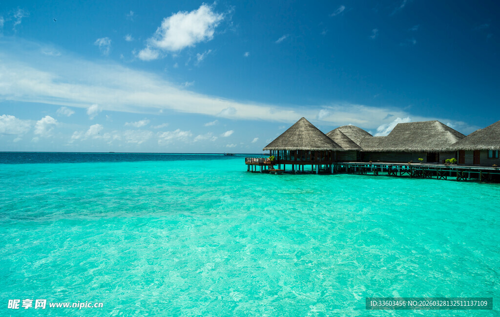 马尔代夫水上屋绝美海景