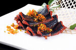 香辣海茸美食摆盘