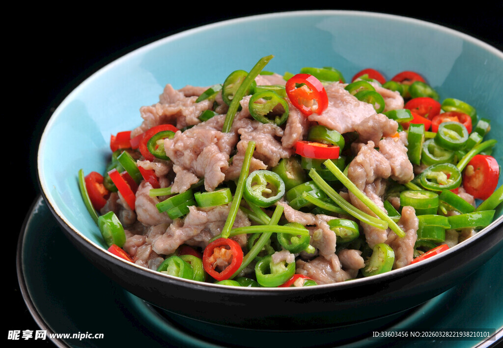 青椒肉丝炒豆角