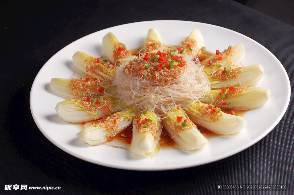 蒜蓉粉丝蒸娃娃菜