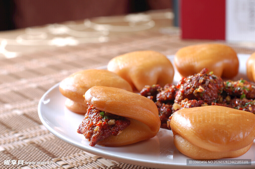 美味夹馅小馍馍