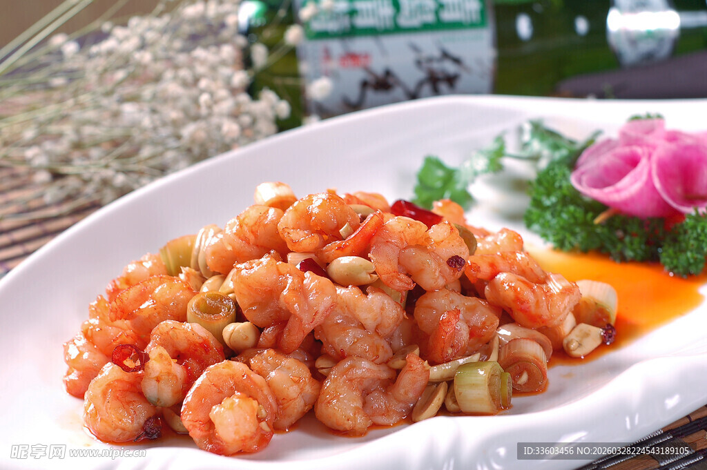 美味香辣虾仁
