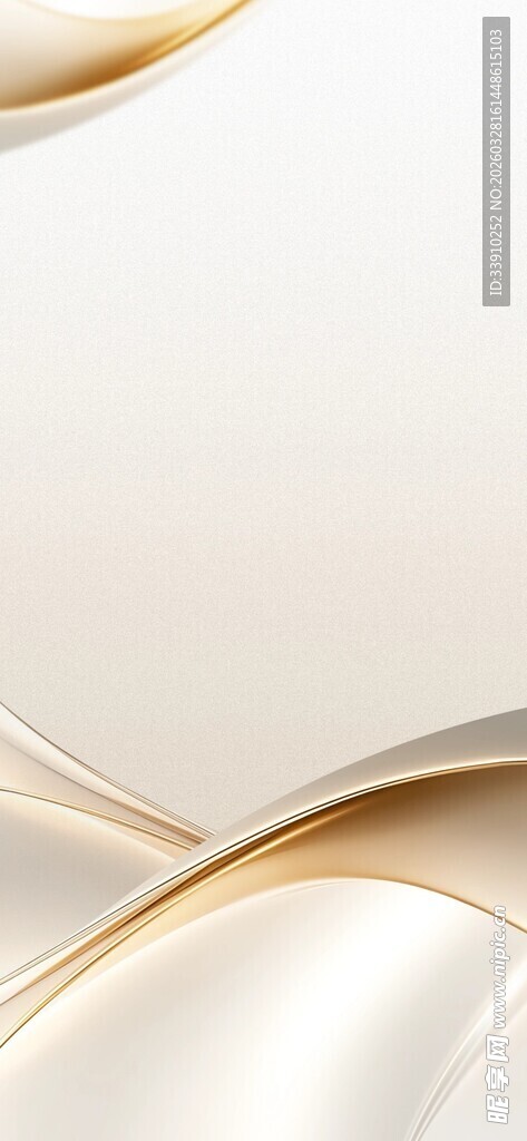 金色流线背景图
