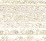 矢量浪花纹波浪纹祥云