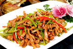 尖椒炒肉丝