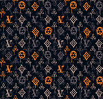 万圣节主题图案背景