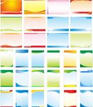 多彩渐变背景图案集合