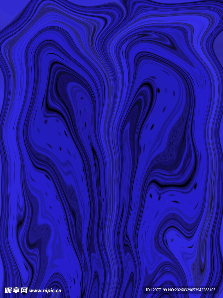 蓝色抽象纹理图案