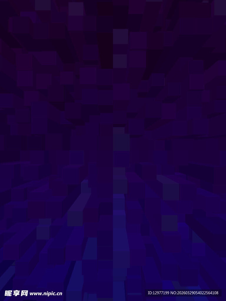 深邃紫色方块背景纹理