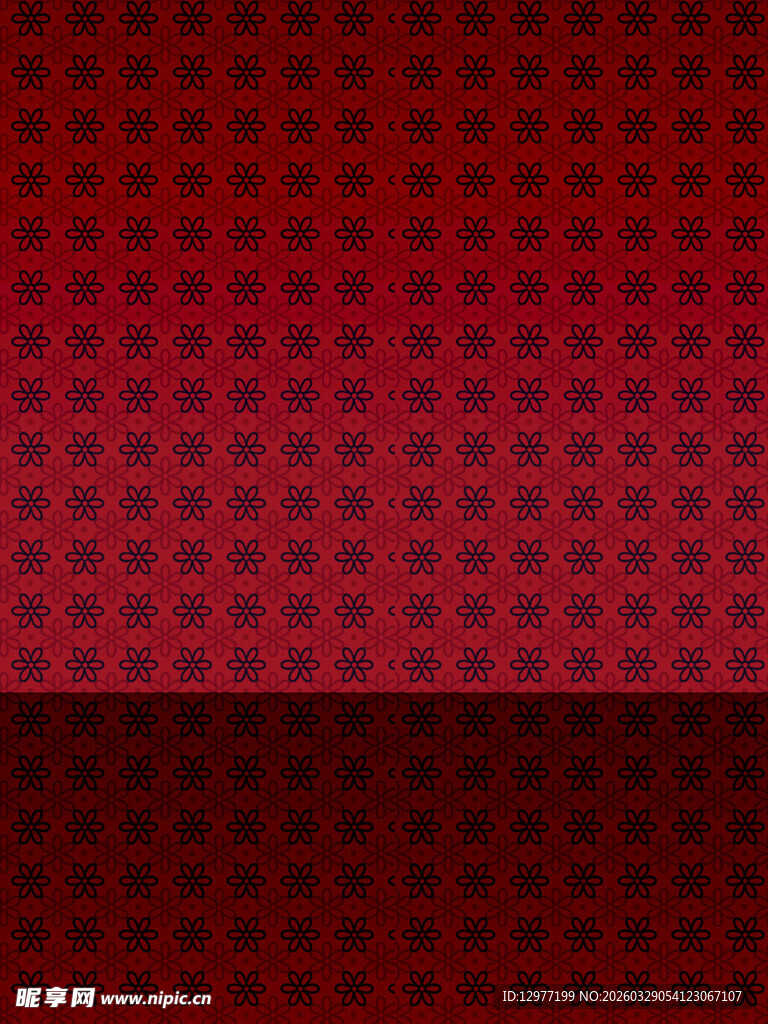 红色渐变方格背景图案