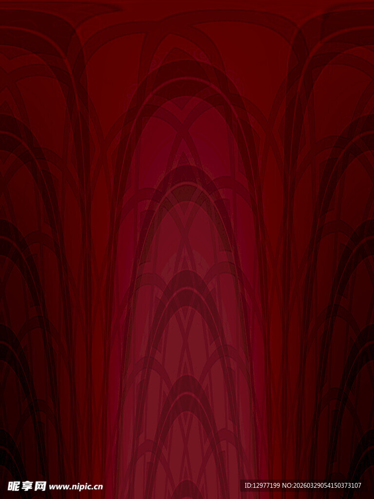深红拱形抽象纹理背景