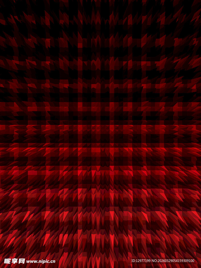 红色渐变网格背景图