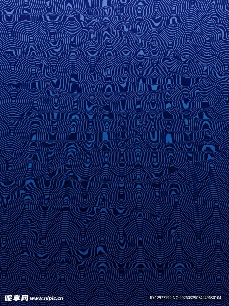 蓝色玻璃上的晶莹雨滴