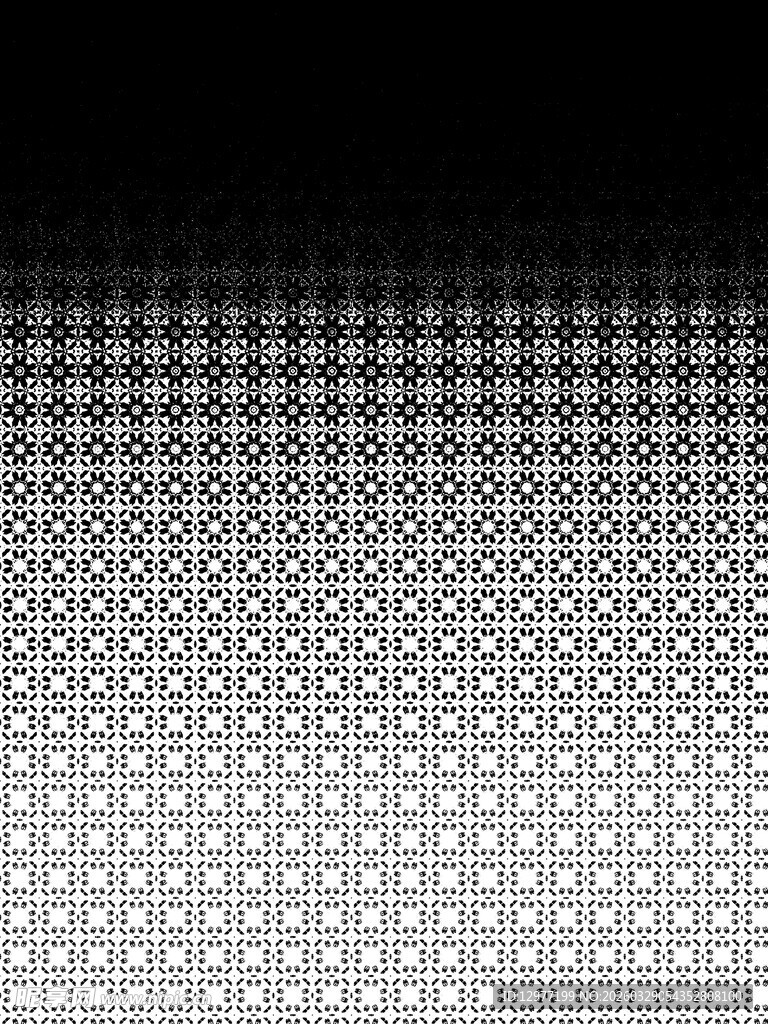 黑白渐变方格纹理背景