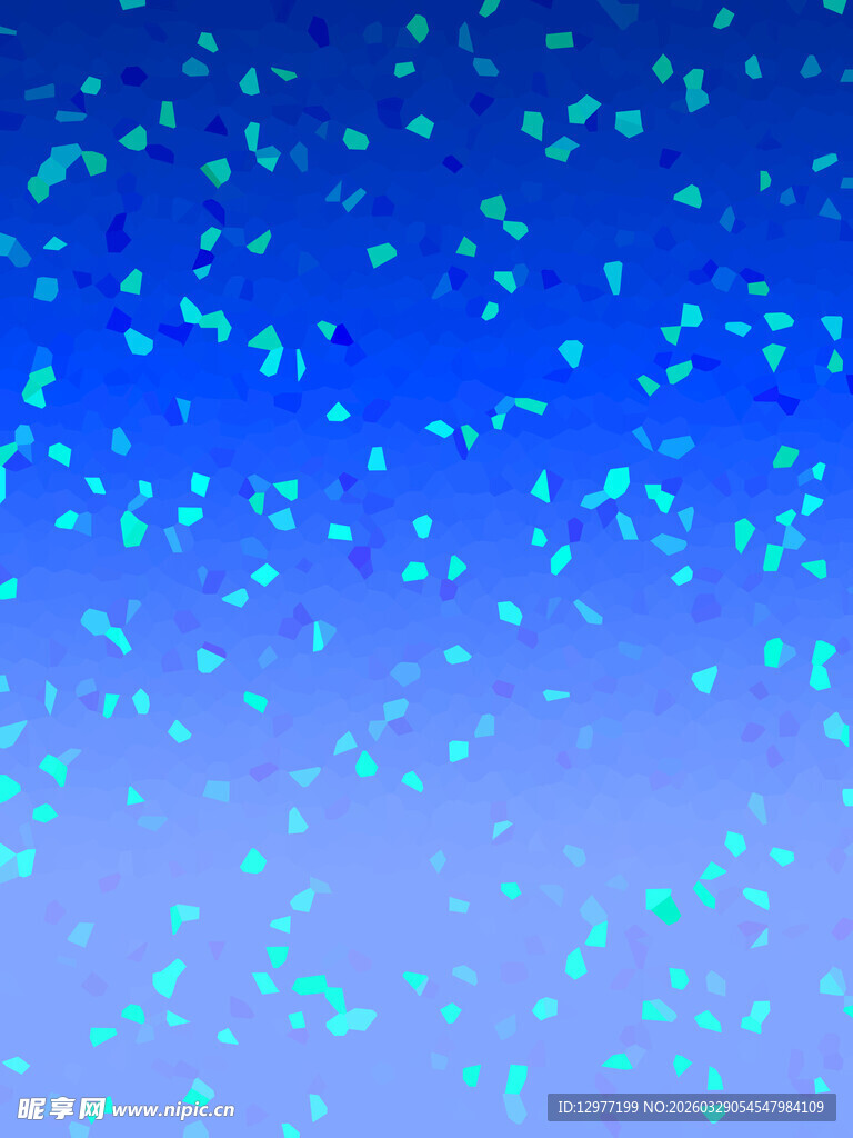 梦幻蓝绿渐变闪烁背景