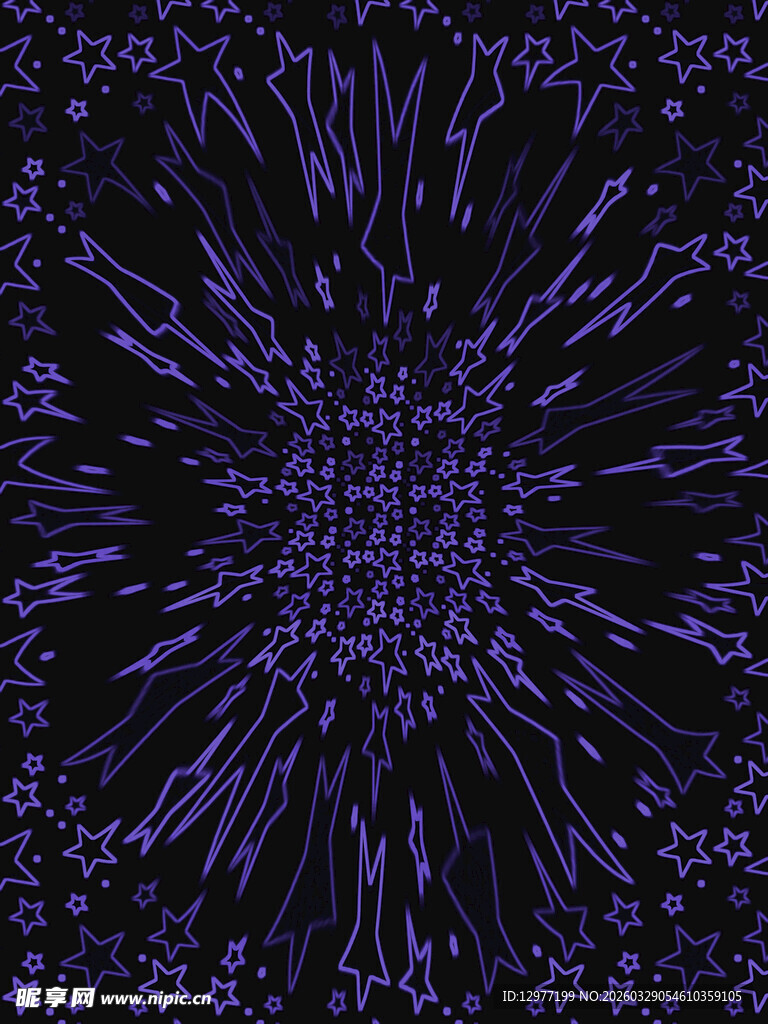 紫色放射状抽象图案纹理