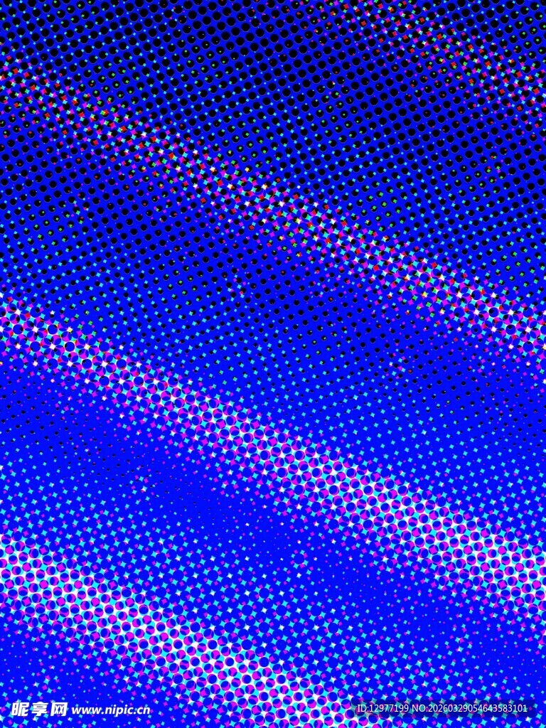 蓝色条纹渐变科技背景图